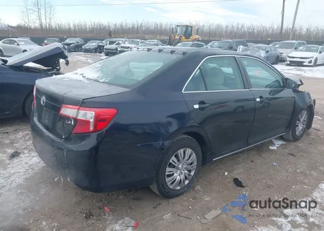 2013 Toyota Camry Le from USA, damaged, VIN 4T4BF1FK7DR323516
